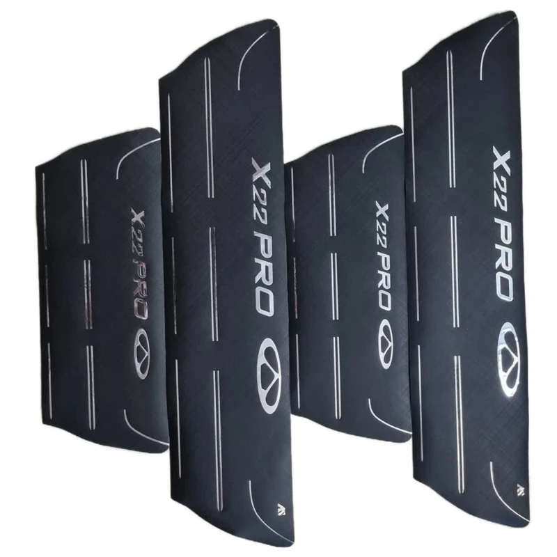 برچسب پارکابی خودرو امیران اسپرت طرح چرم کد 2025048 مناسب برای X22 پرو مجموعه 4 عددی