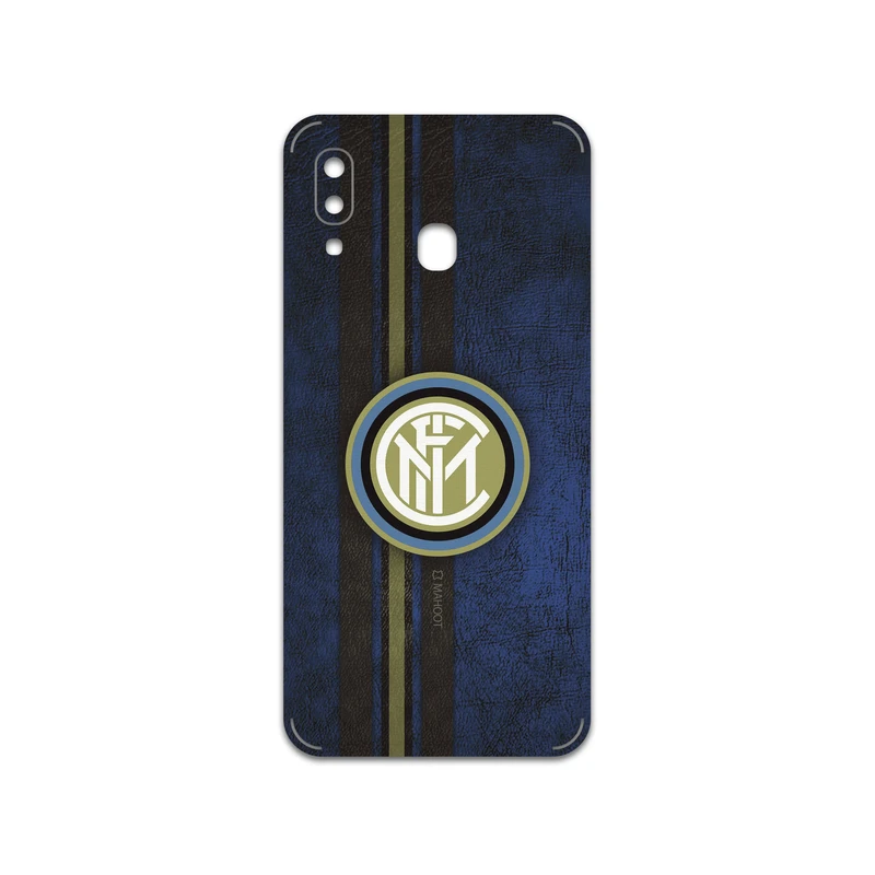 برچسب پوششی ماهوت مدل Inter-Milan-FC مناسب برای گوشی موبایل سامسونگ Galaxy A20
