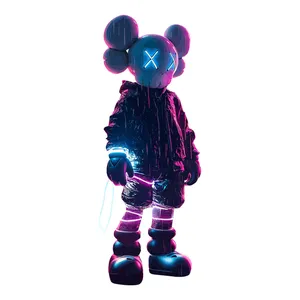 برچسب بدنه موتور سیکلت طرح آدمک kaw کد 02