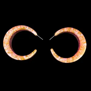 گوشواره زنانه مدل هلال