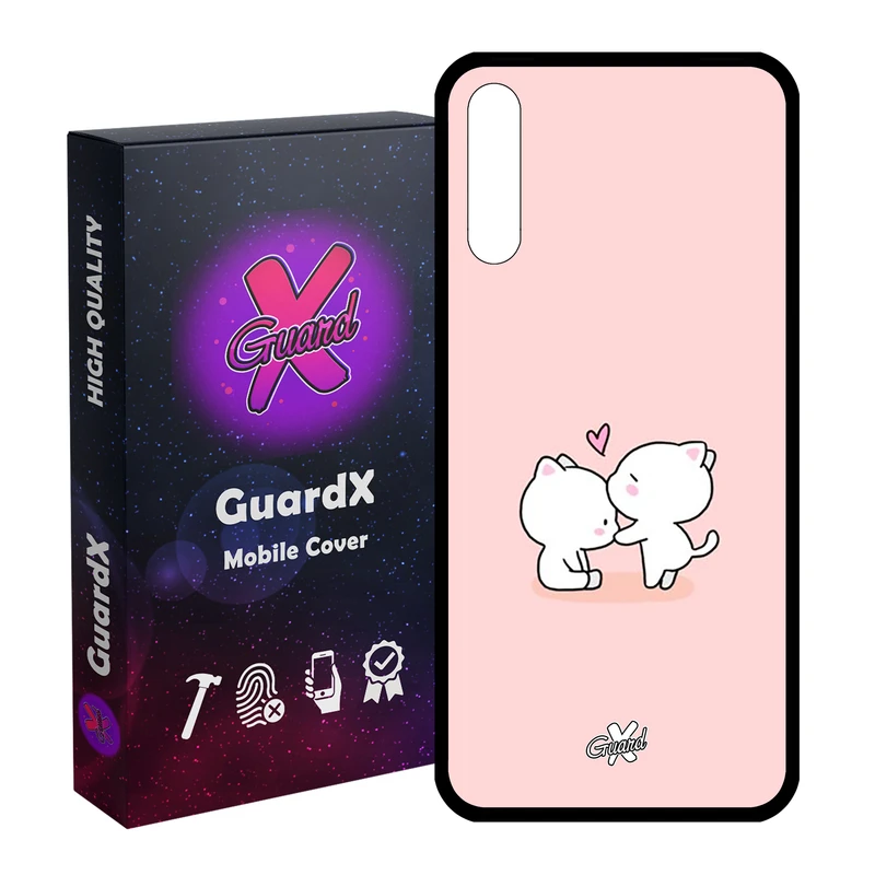 کاور گارد ایکس طرح عشق مدل Glass10373 مناسب برای گوشی موبایل سامسونگ Galaxy A30s / A50 / A50s