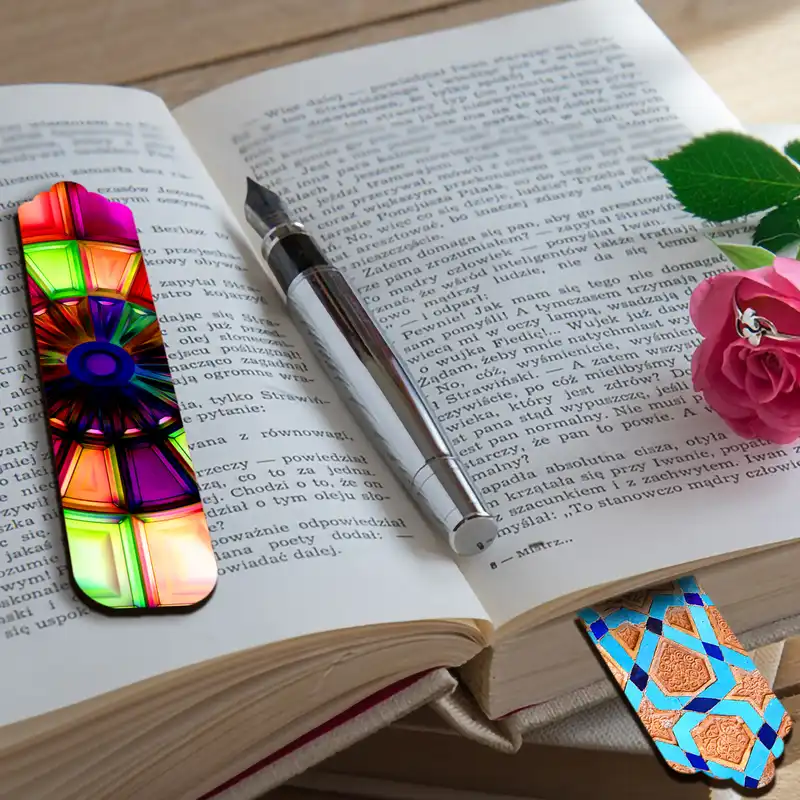 نشانگر کتاب لوکسینو مدل DIGI_147 مجموعه 2 عددی