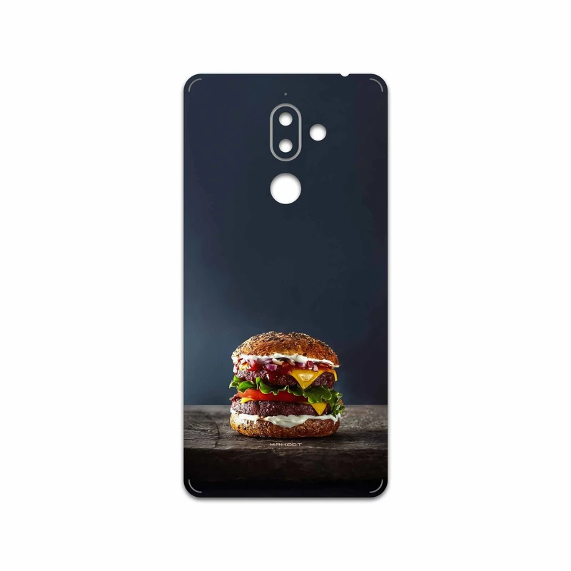 برچسب پوششی ماهوت مدل Hamburger مناسب برای گوشی موبایل نوکیا 7 Plus