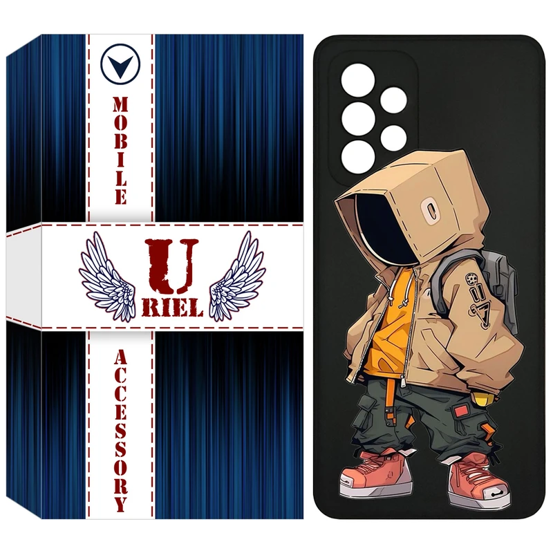 کاور یوریل قاب مدل KSH کد 39 طرح پسر مناسب برای گوشی موبایل سامسونگ Galaxy A72