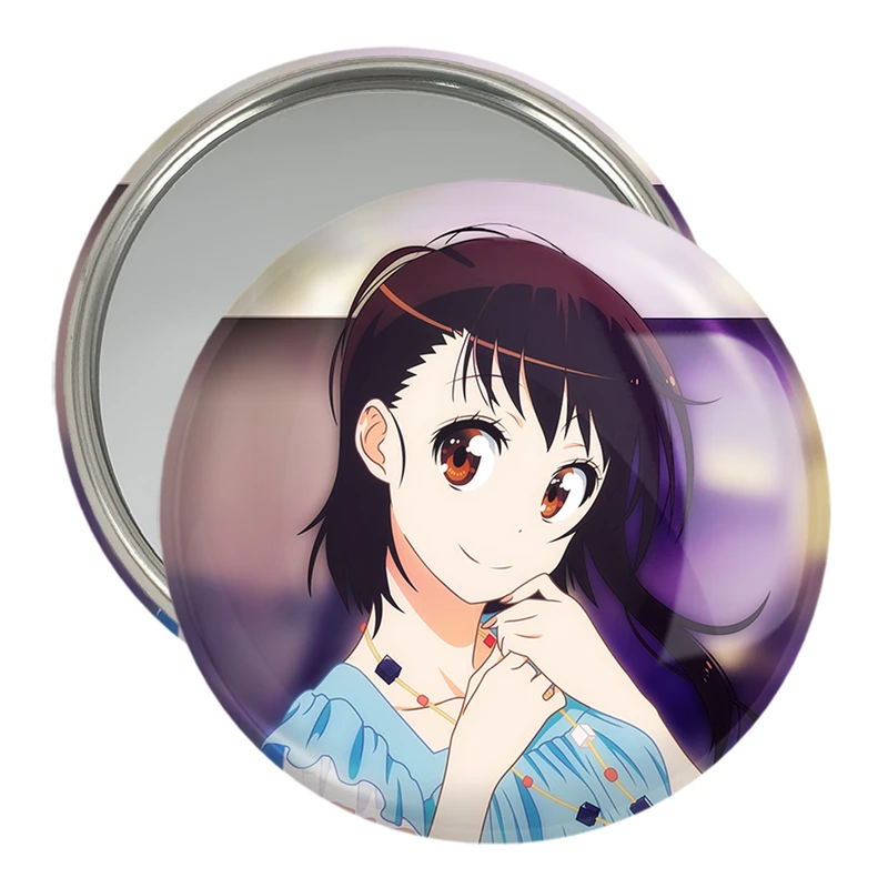 آینه جیبی خندالو مدل اونودرا انیمه عشق دروغین  کد 17188