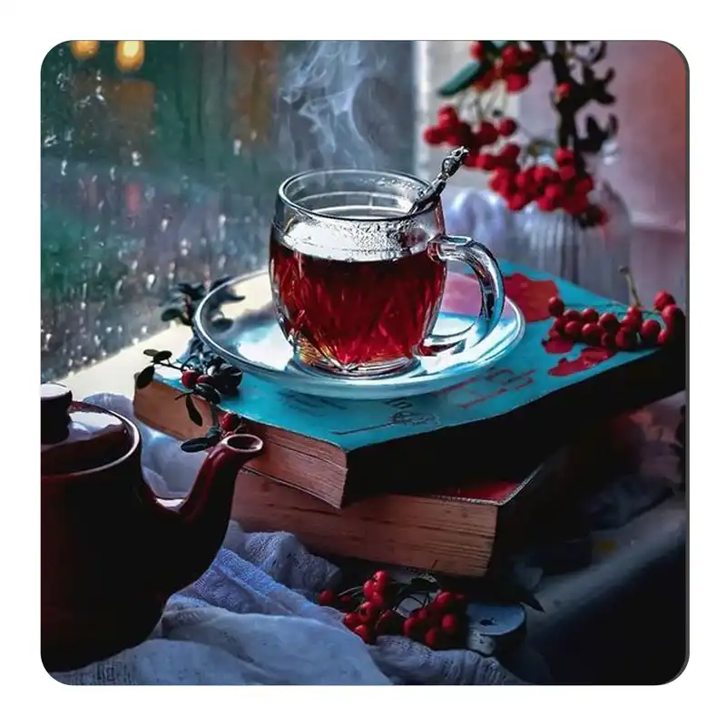 مگنت طرح استکان چایی و کتاب کد wmg2374