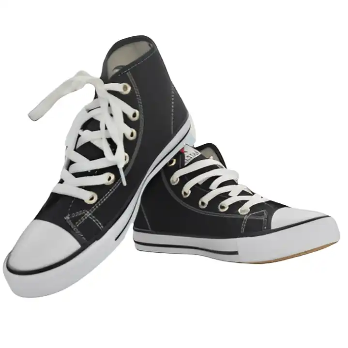 کفش پیاده روی زنانه مدل ال استار ساق دار رنگ مشکی