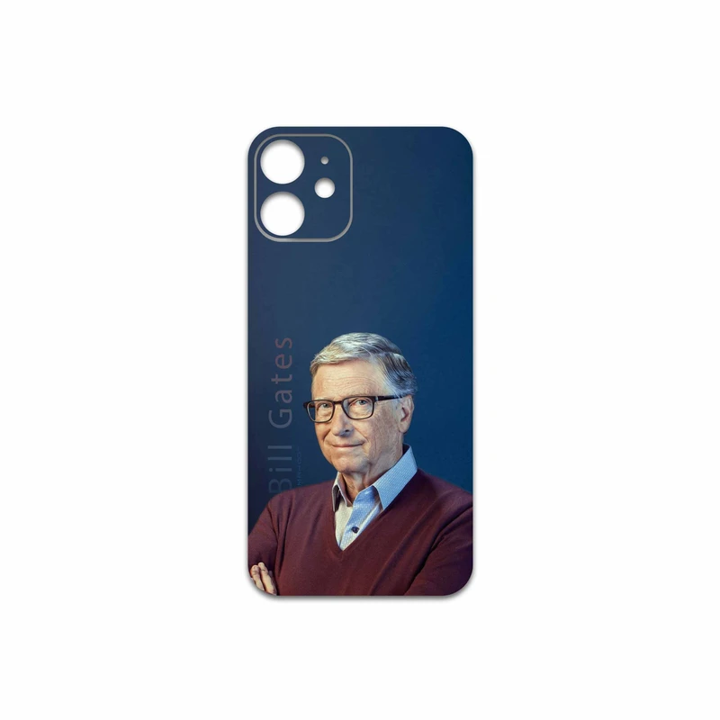 برچسب پوششی ماهوت مدل Bill Gates مناسب برای گوشی موبایل اپل iPhone 12 mini