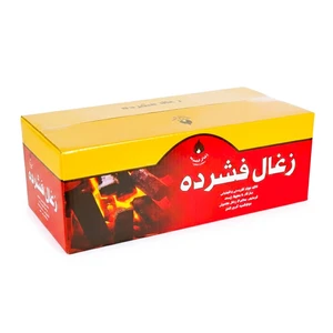 زغال فشرده ممتاز مدل briquettes charcoal وزن 8000 گرم