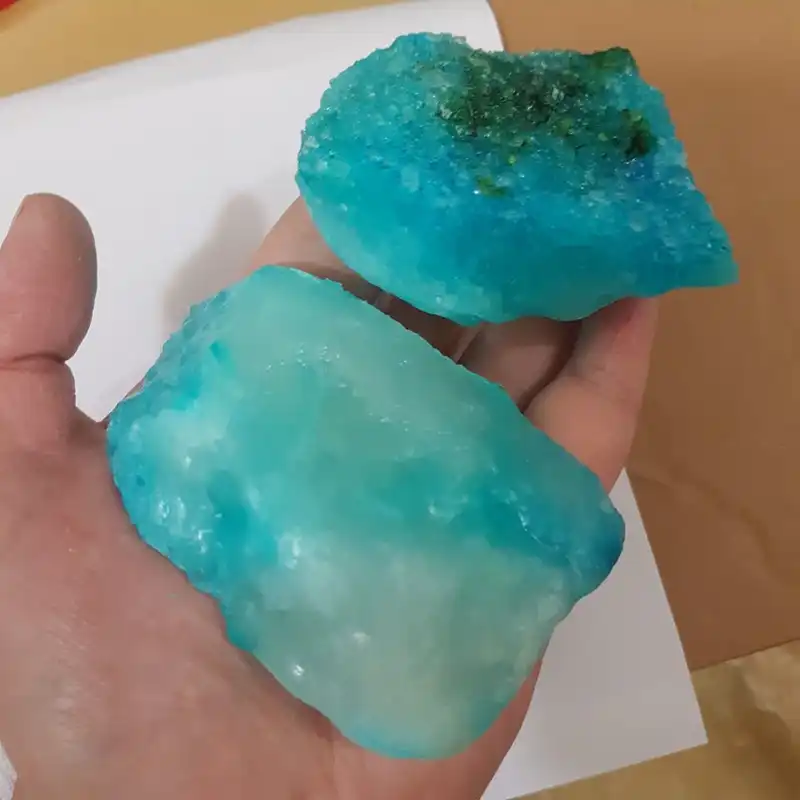 سنگ نمک دکوری مدل اقیانوس کد E5K46 بسته 2 عددی