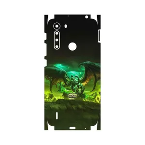 MAHOOT Warcraft Game Series-FullSkin Cover Sticker for Motorola One Fusion
