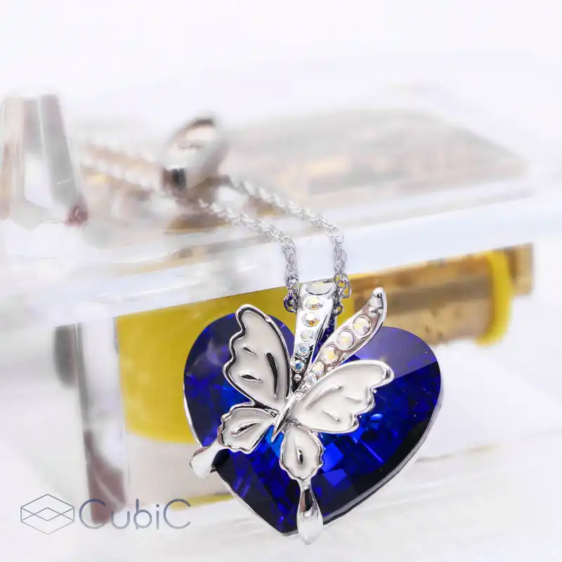 گردنبند زنانه کوبیک مدل QN-181280