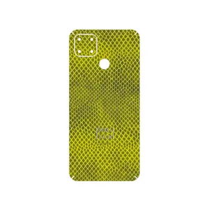 MAHOOT Yellow Snake Skin Cover Sticker for Realme C25s