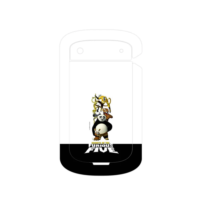 برچسب پوششی ماهوت مدل Kung Fu Panda مناسب برای گوشی موبایل بلک بری Bold Touch 9900