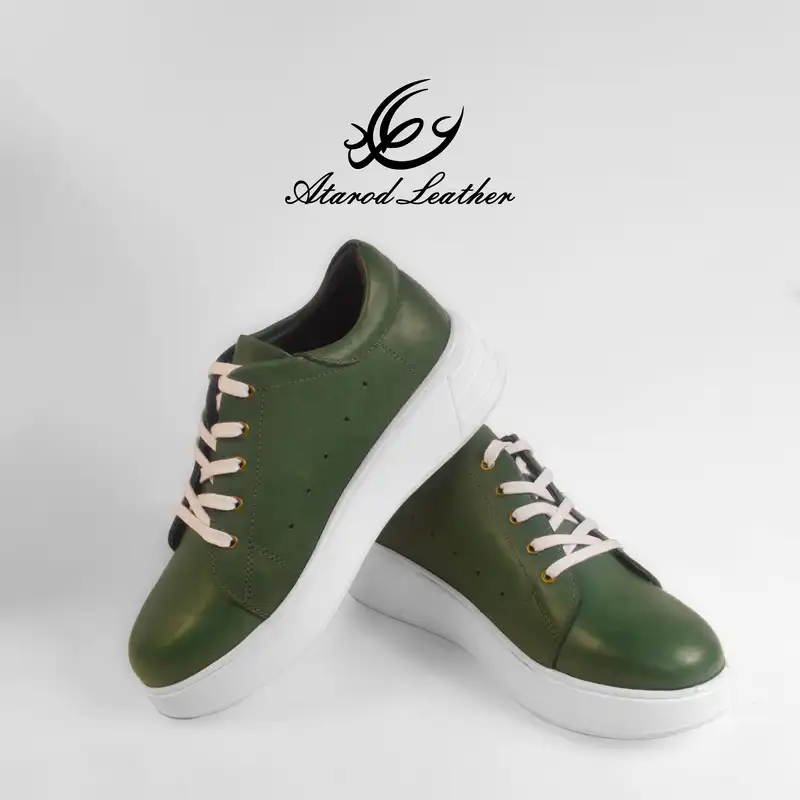 کفش روزمره زنانه چرم عطارد مدل چرم طبیعی کد SH62