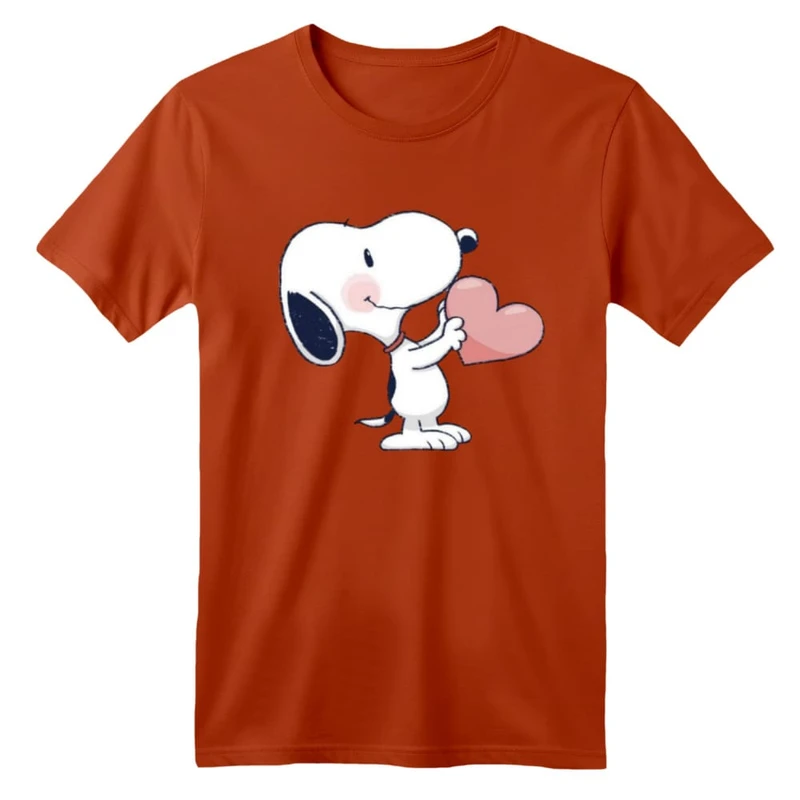 تی شرت آستین کوتاه بچگانه مدل اسنوپی کد ۴۷