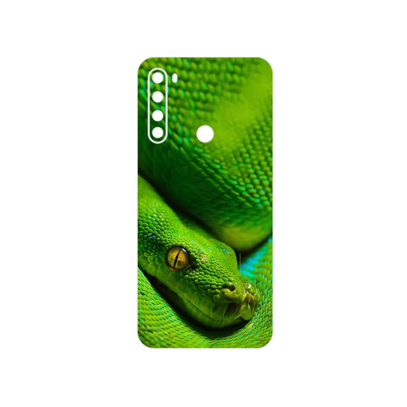 برچسب پوششی ماهوت مدل Snake مناسب برای گوشی موبایل شیائومی Redmi Note 8 2021