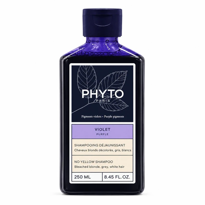 شامپو مو فیتو مدل Violet Purple مناسب موهای رنگ شده و کراتین حجم 250 میلی لیتر