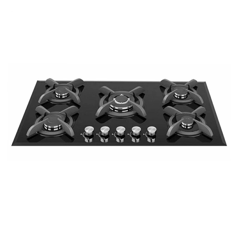 اجاق گاز صفحه‌ای پنج شعله پارس استیل مدل BLACK DIAMOND-IG8701