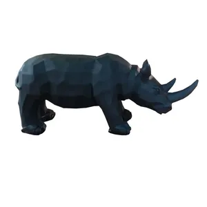 مجسمه مدل کرگدن گرافیکی کد 141991