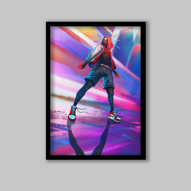 تابلو مدل فانتزی مرد عنکبوتی Spider man کد LA-G10767-2