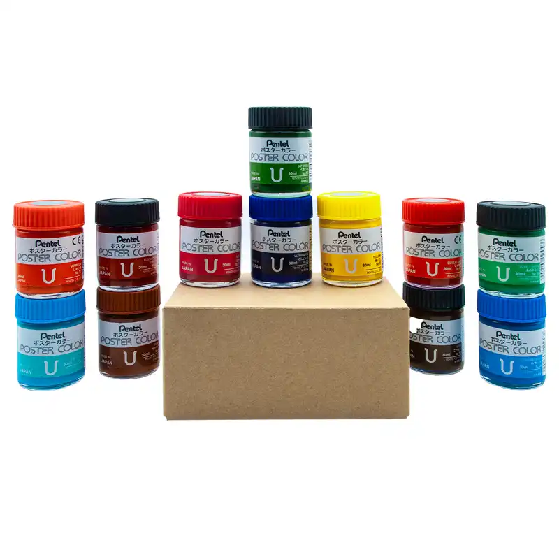 گواش پنتل کد 1236 بسته 12 عددی