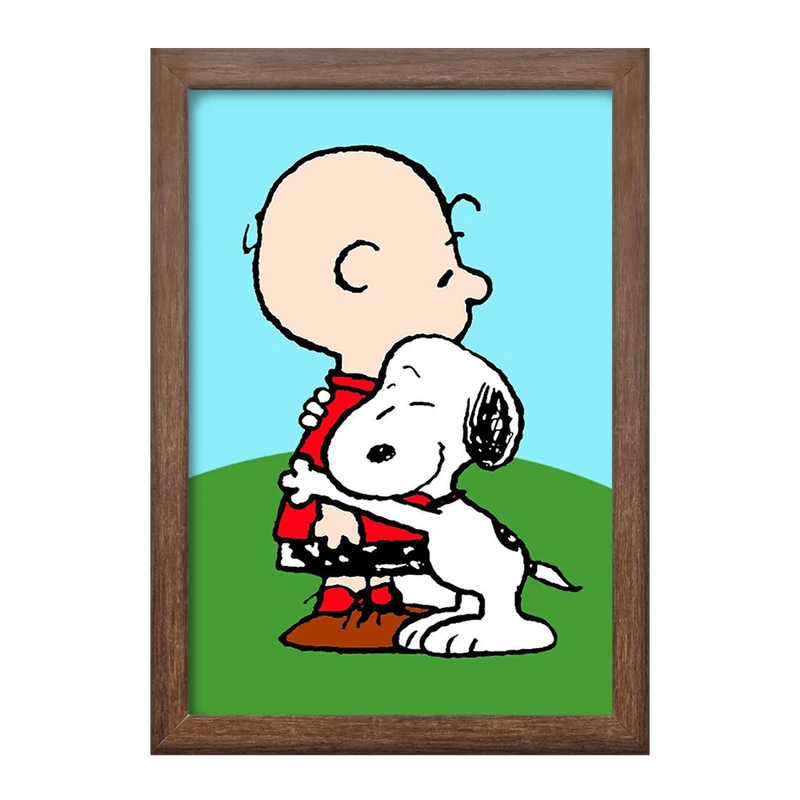 تابلو خندالو طرح انیمیشن اسنوپی Snoopy  کد 13877