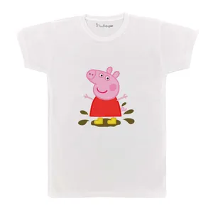 تی شرت بچگانه پرمانه طرح پپا پیگ کد pmt.4746