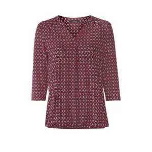 بلوز آستین سه ربع زنانه اسمارا مدل s9