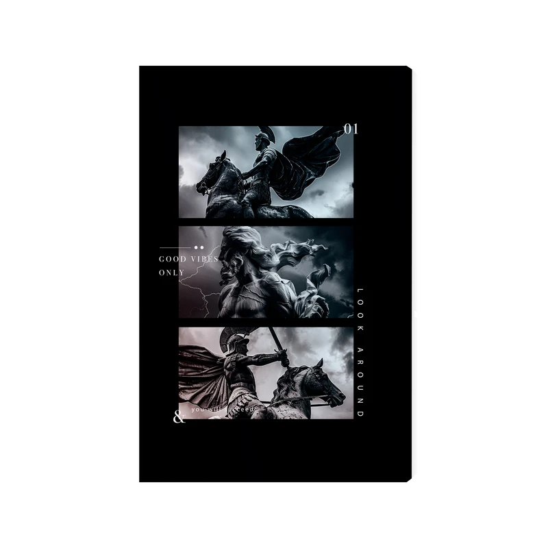 تابلو شاسی عرش مدل فانتزی طرح سرباز رومی کد As4246