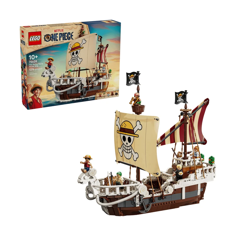 لگو 1376 تکه سری One Piece مدل The Going Merry Pirate Ship کد 75639