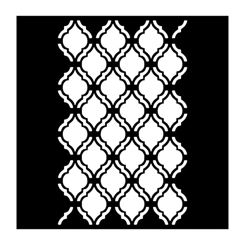  شابلون باتیس آرت طرح تذهیب کد 50-540