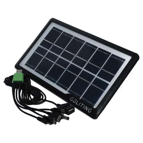 شارژر خورشیدی جی دی لایت مدل GD-035WP ظرفیت 3.5 وات  