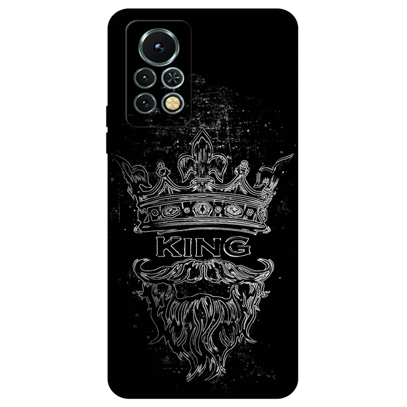 کاور مگافون طرح پادشاه مدل 1896 مناسب برای گوشی موبایل اینفینیکس Note 11s / 11 Pro