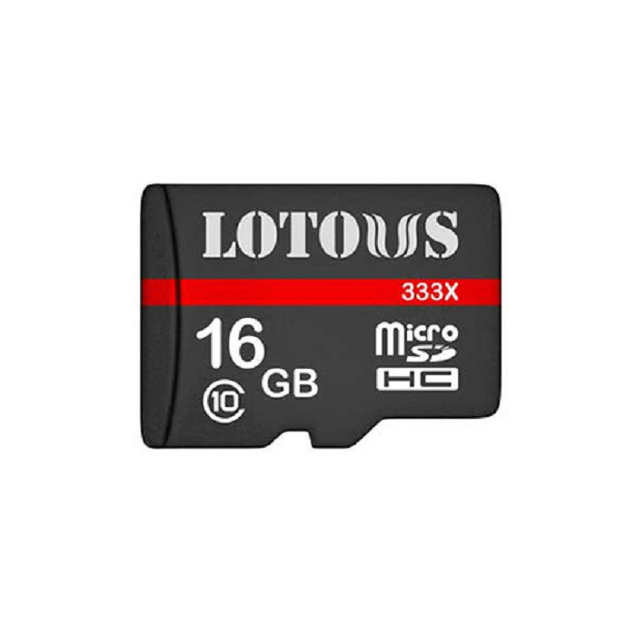 کارت حافظه microSDHC لوتوس مدل 333X کلاس 10 استاندارد UHS-I U1 ظرفیت 16 گیگا بایت