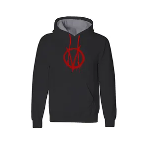 هودی مردانه مدل Vendetta کد K38 رنگ مشکی