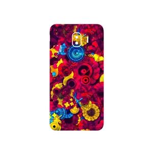 MAHOOT Vector Flower Garden Digital Art Cover Sticker for Samsung Galaxy J4