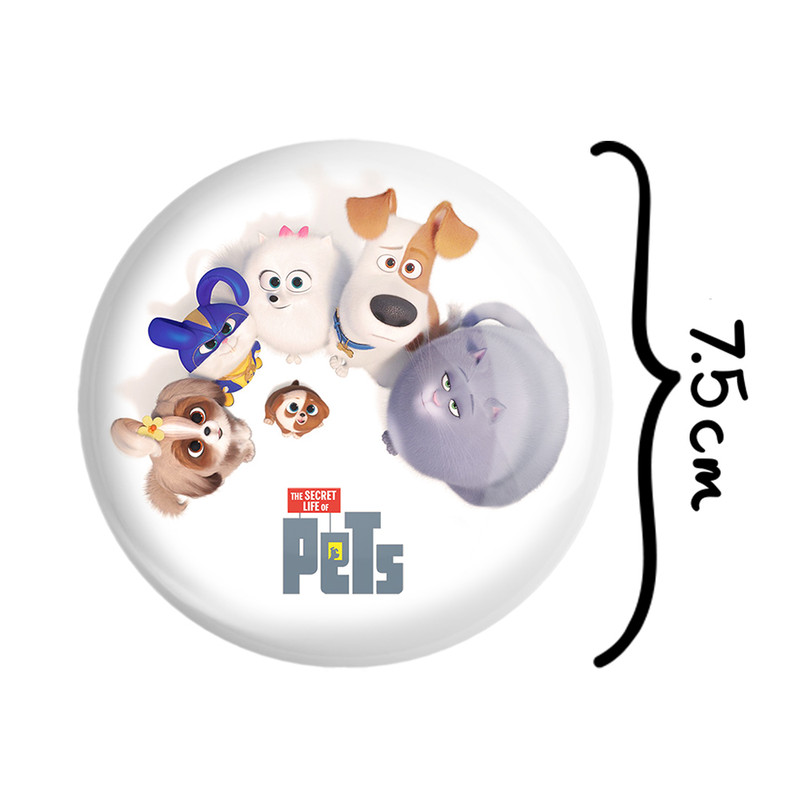 آینه جیبی خندالو طرح زندگی پنهان حیوانات خانگی The Secret Life of Pets مدل تاشو کد 10680 آینه جیبی خندالو طرح زندگی پنهان حیوانات خانگی The Secret Life of Pets مدل تاشو کد 10680