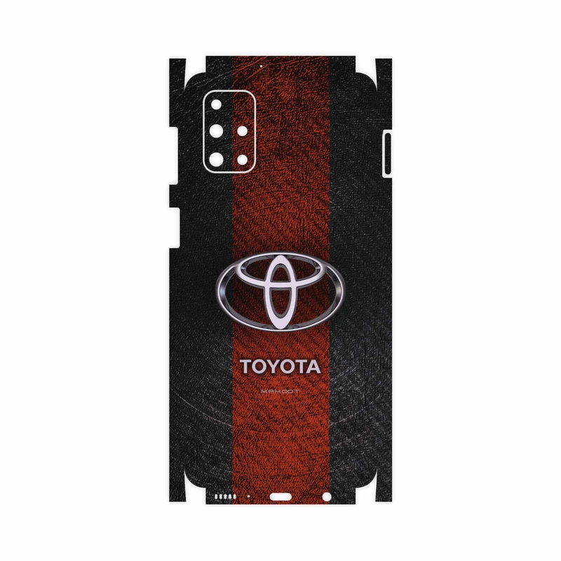 برچسب پوششی ماهوت مدل TOYOTA-Logo-FullSkin مناسب برای گوشی موبایل سامسونگ Galaxy M31S