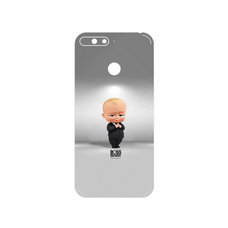 برچسب پوششی ماهوت مدل The Boss Baby مناسب برای گوشی موبایل هوآوی Y6 Prime 2018