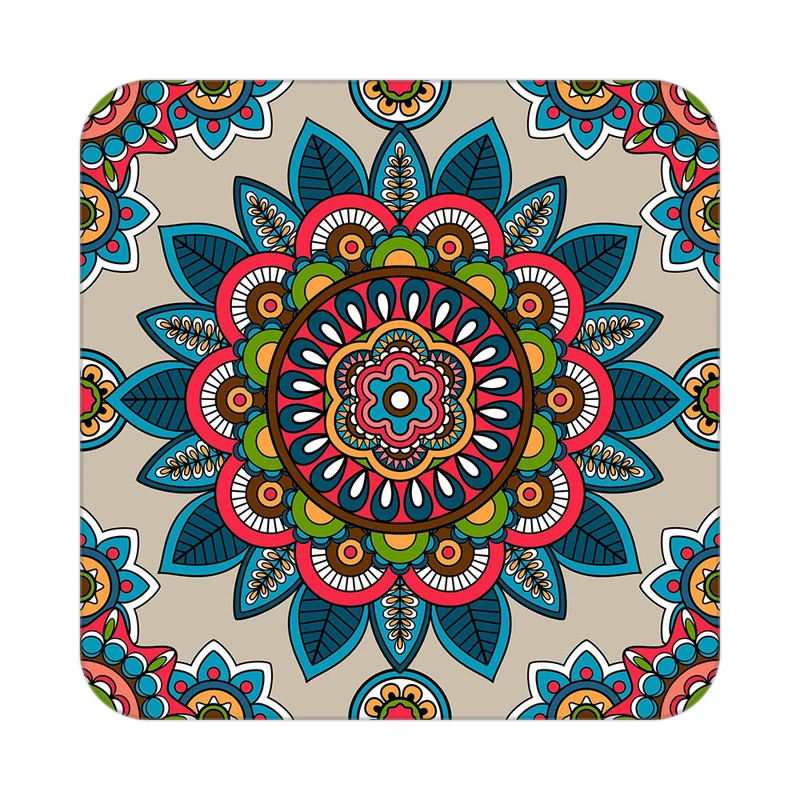 زیر لیوانی کاکتی طرح اسلیمی مدل mg10363