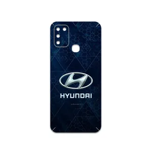 MAHOOT Hyundai-Logo Cover Sticker for Infinix Hot 11 Play