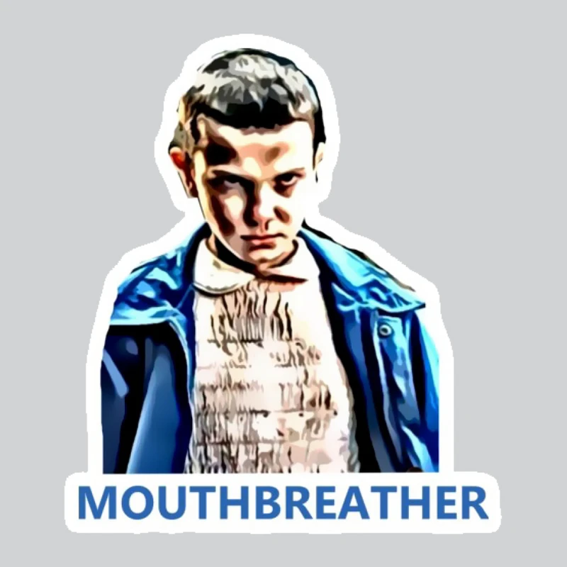 استیکر لپ تاپ پیکسل میکسل مدل سریال stranger things L