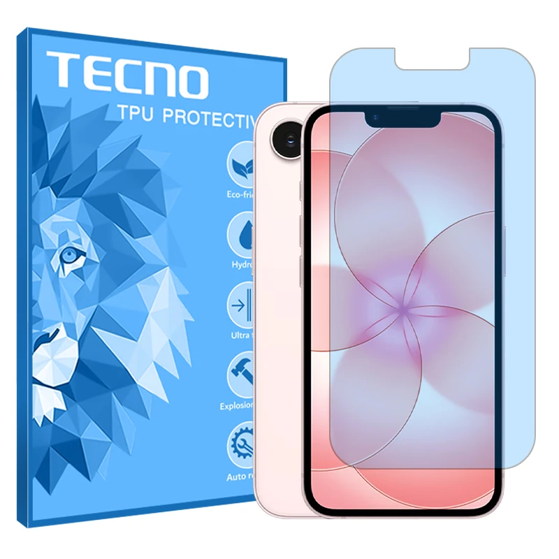  محافظ صفحه محافظ چشم تکنو مدل هیدروژلی مناسب برای گوشی موبایل اپل iPhone 17e 
