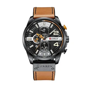 ساعت مچی عقربه‌ای مردانه کورن واتچ مدل 8393 BR/B