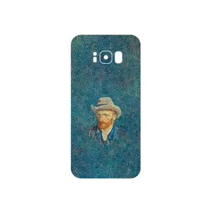MAHOOT Self portrait with a gray felt hat Cover Sticker for Samsung Galaxy S8