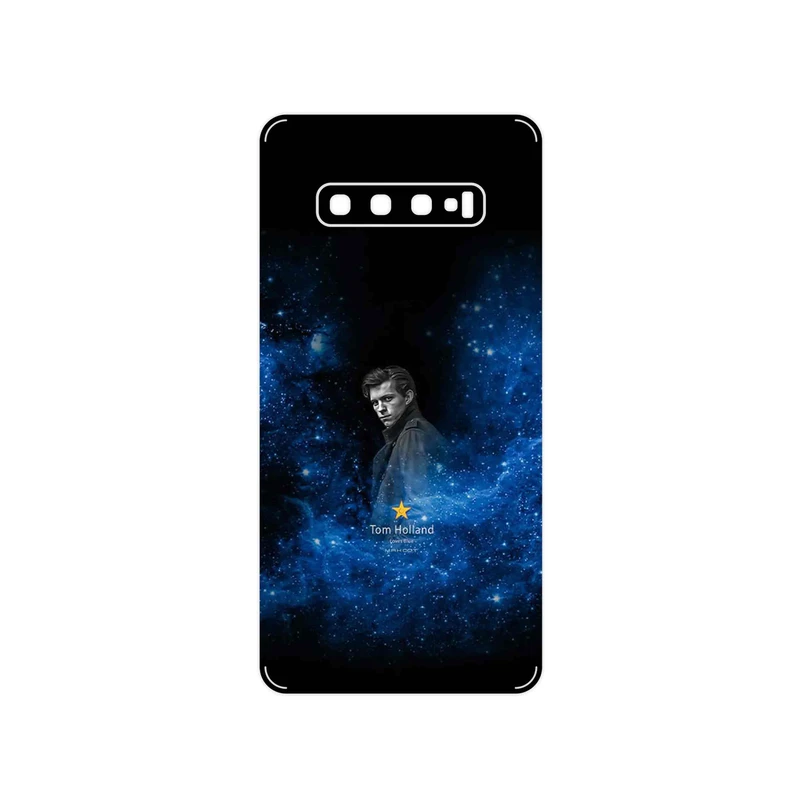برچسب پوششی ماهوت مدل tom holland مناسب برای گوشی موبایل سامسونگ Galaxy S10 Plus