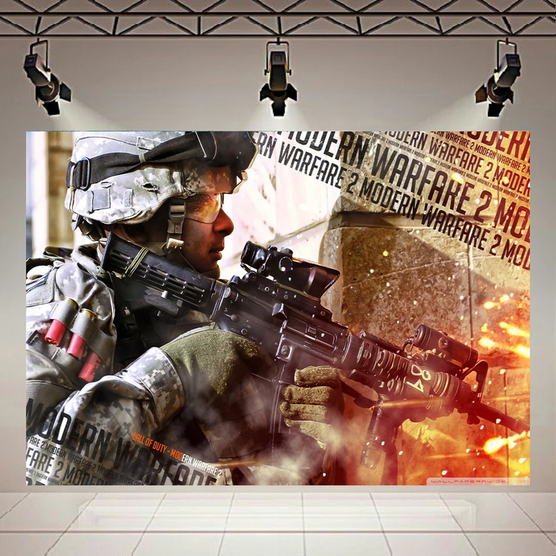 تابلو بوم طرح گیم مدل Call of Duty Modern کد AR2466