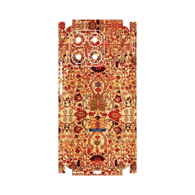 برچسب پوششی ماهوت مدل Persian_Carpet_Yellow-FullSkin مناسب برای گوشی موبایل آنر X8a