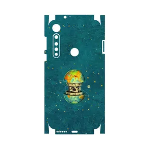 MAHOOT Collage of Earth Face-FullSkin Cover Sticker for Motorola One Vision Plus